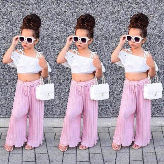 wide leg pants toddler