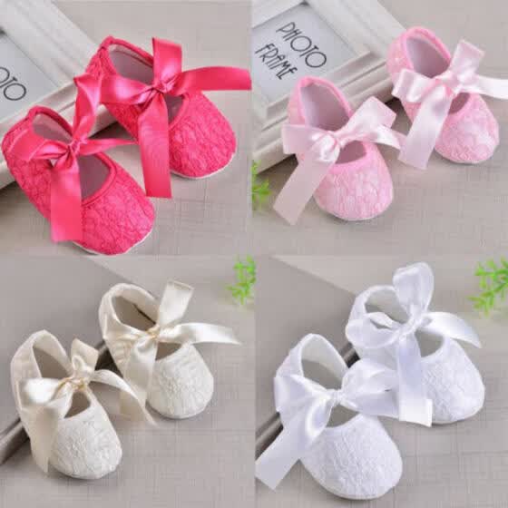 newborn girl crib shoes