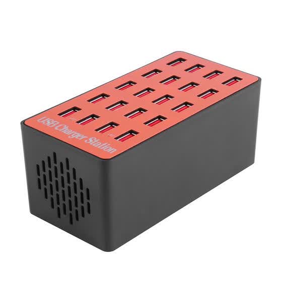 100w 20 Port Usb Hub Wall Charger Adapter Charging Station W Wall Charger Adapter Charging Station