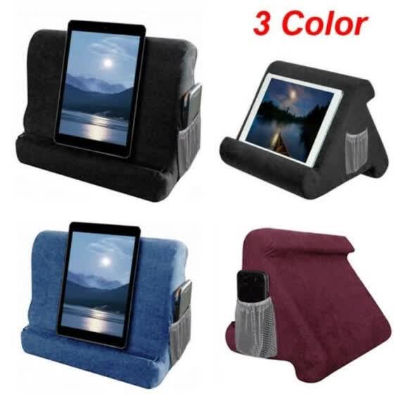 Shop Multi Angle Soft Pillow Lap Stand For Ipad Tablet Ereaders