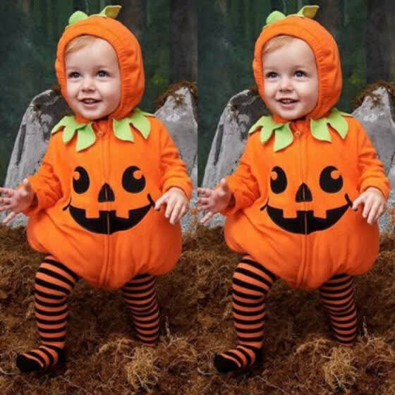 baby pumpkin fancy dress