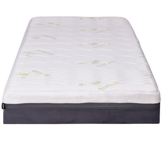 Shop Four Size 10 Memory Foam Bamboo Fiber Mattress Full Size