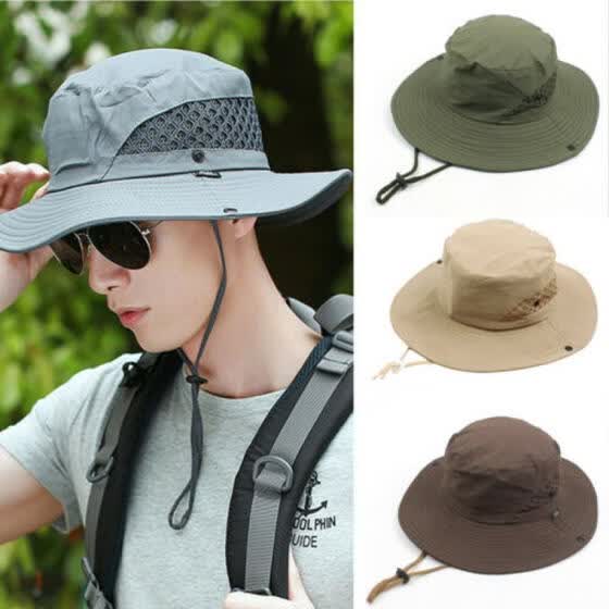 hiking cap with flaps
