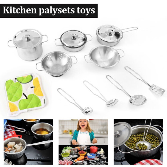 Shop Stainless Steel Pretend Play Kitchen Toys Mini Model Kitchenware Cookware Cooking Toys Children Kids Pot Pan Online From Best Furniture And Decor On Jd Com Global Site Joybuy Com,Nine Patch Quilt Patterns Free