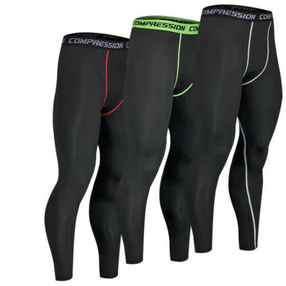 Compression Pants Base Under Layer Men Sports Apparel Long Fitness Gym Legging