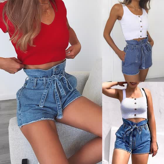 jeans mini shorts