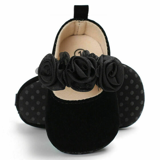 Baby Newborn Toddler Girl Crib Shoes Pram Soft Sole Prewalker Children Anti-slip