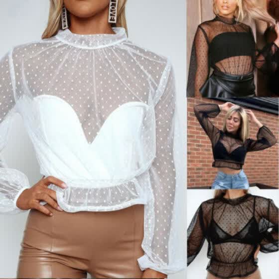 ladies mesh tops uk