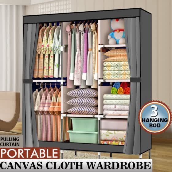 Shop 71 Closet Wardrobe Organizer Shelves System Shelf Rack