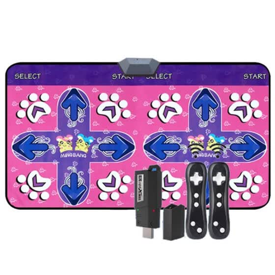 Shop Wireless Gamepad Somatosensory Game Machine Dance Mat 2 Game