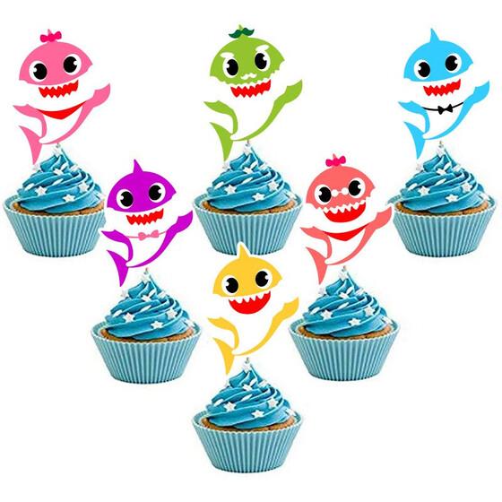Shark Banner Shark Theme Party Supplies Shark Family Baby Shower Birthday Party Decorations