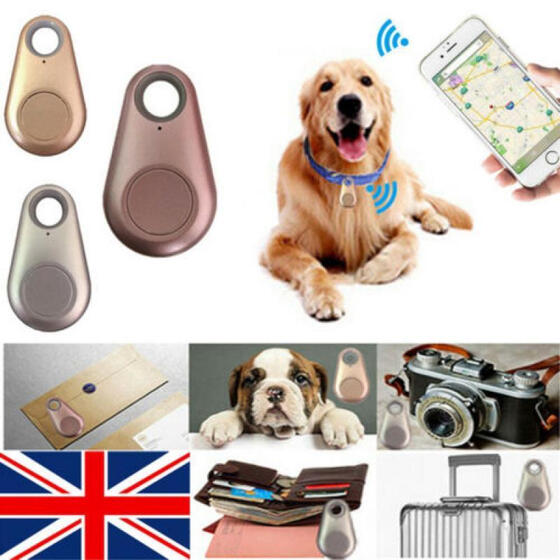 Smart Tag GPS Tracker Wireless Bluetooth Anti-Lost Alarm Key Finder Pet Locator