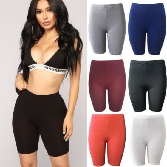 short tight pants