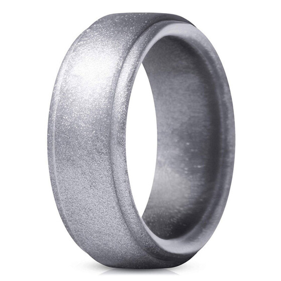 Silicone Rings For Men Rubber Wedding Bands Hypoallergenic Ring Mens Jewelry New
