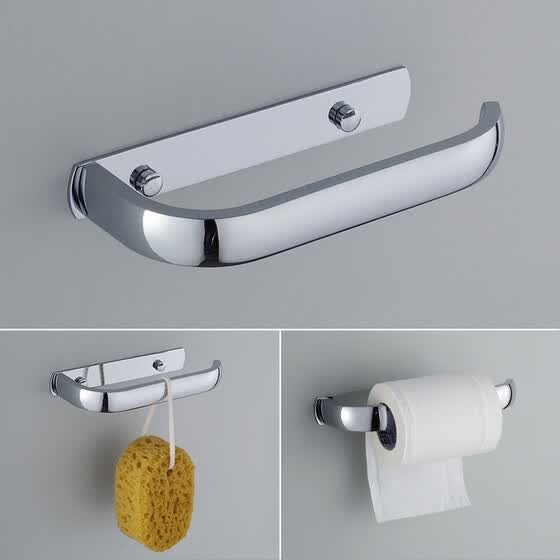 Shop Luxury Bathroom Toilet Tissue Paper Roll Holder Modern Chrome Square Tissue Rack Online From Best Furniture And Decor On Jd Com Global Site Joybuy Com