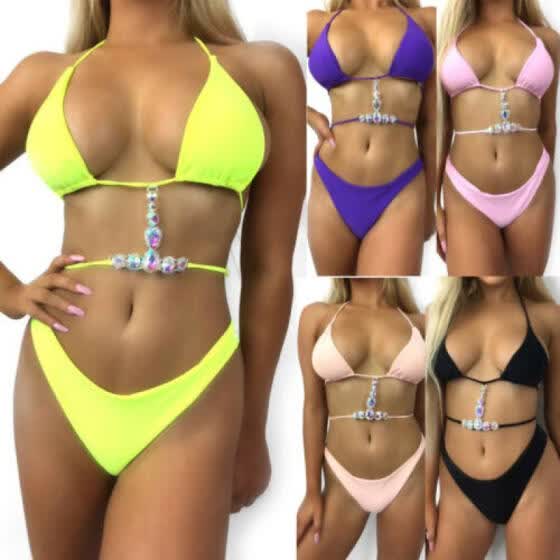 womens bling swimwear