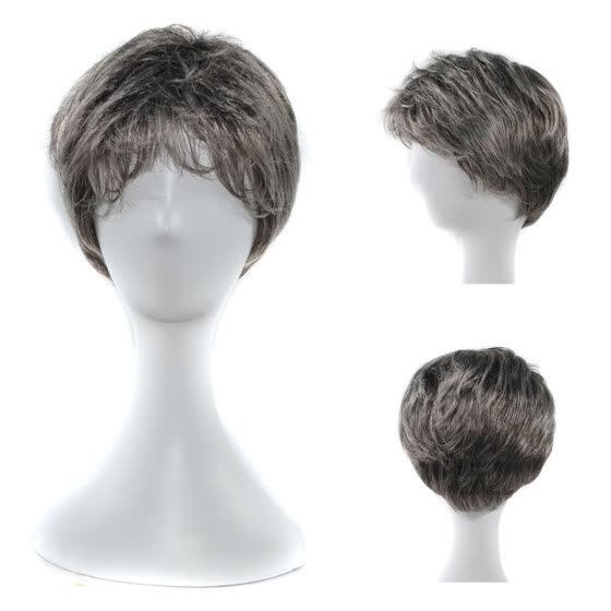 short white wig costume