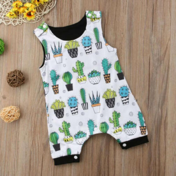 baby boy cactus outfit