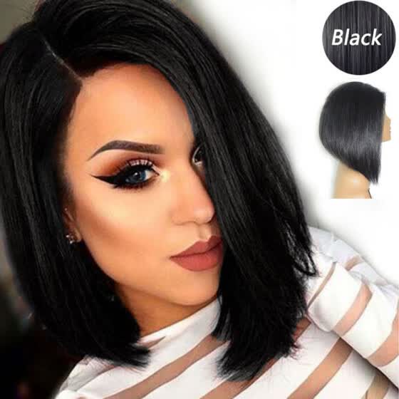 Shop Follure Fashion Women Brazilian Short Straight Bobo Wig