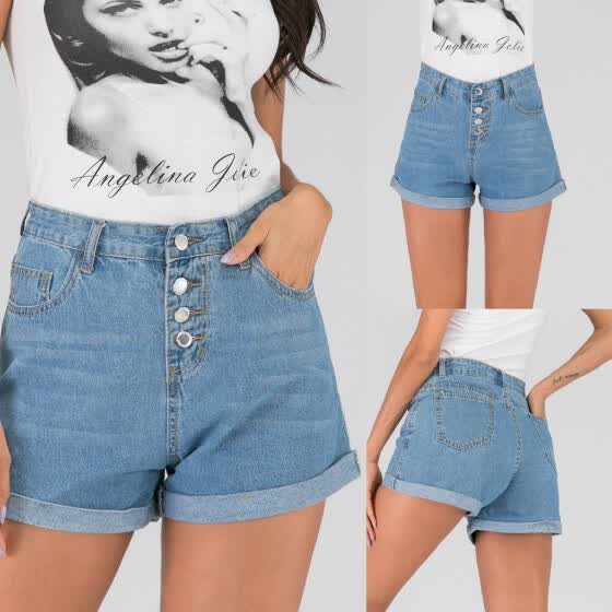 skinny leg shorts ladies
