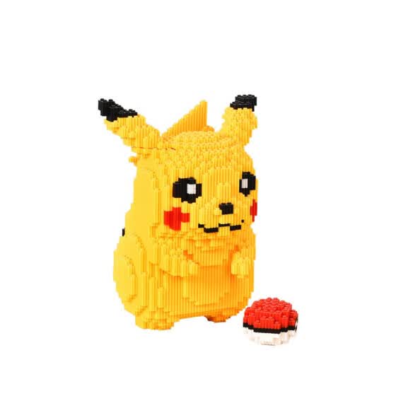 pikachu building blocks