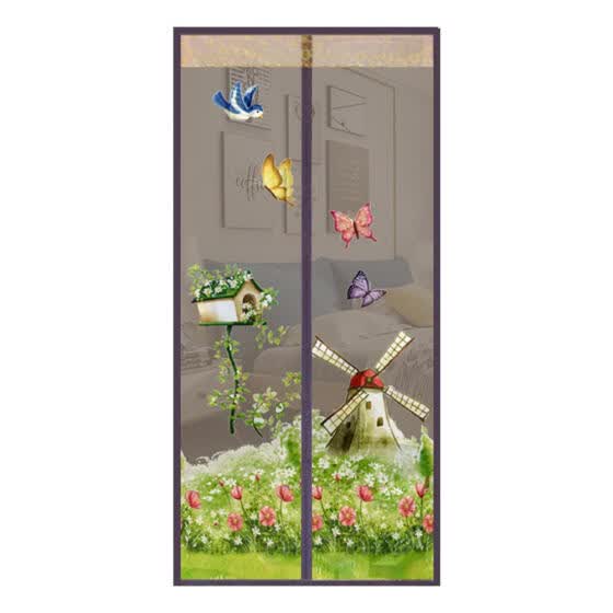 Shop Magnetic Curtains Door Screen Tulle Anti Mosquito Curtain