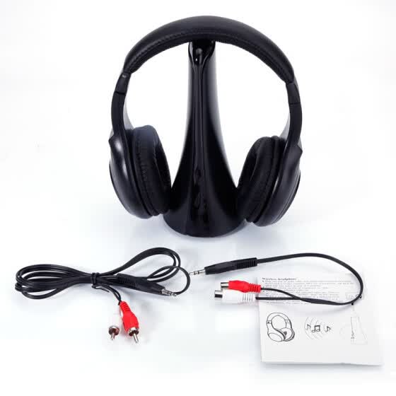 Wireless headphones with fm radio