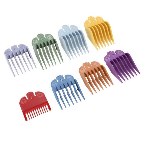 Shop Greensen 8 Sizes Colored Limit Comb Hair Clipper