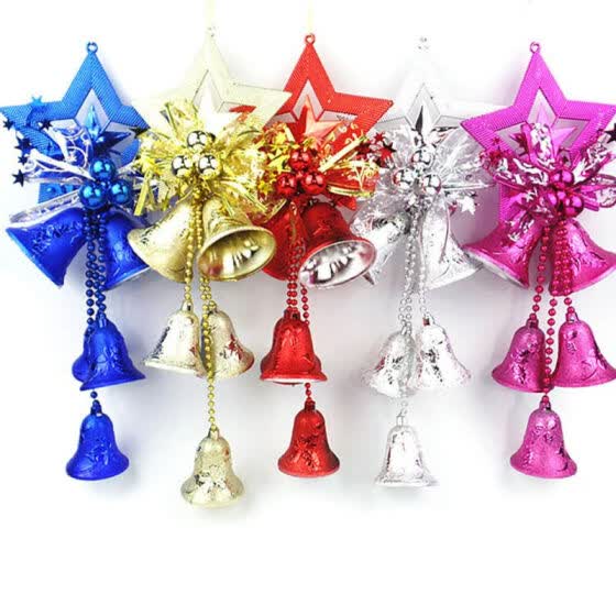 Shop Christmas Hanging String Star Bell String Decor For