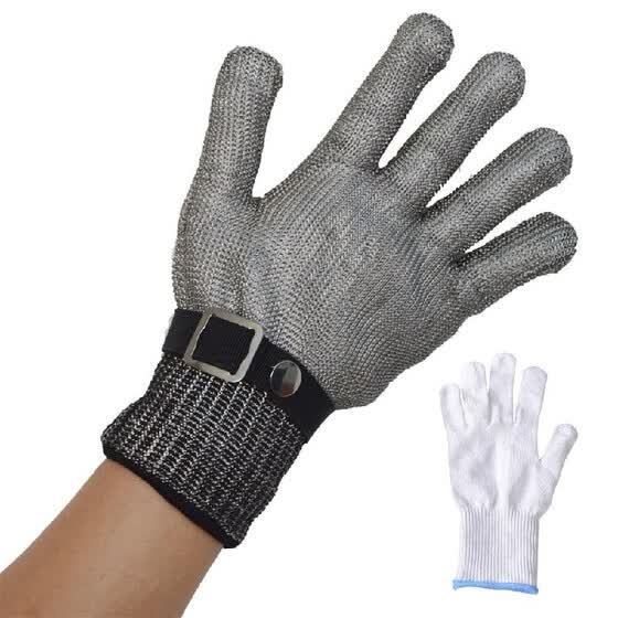 Shop Cut Resistant Gloves Stainless Steel Wire Level 5 Protection