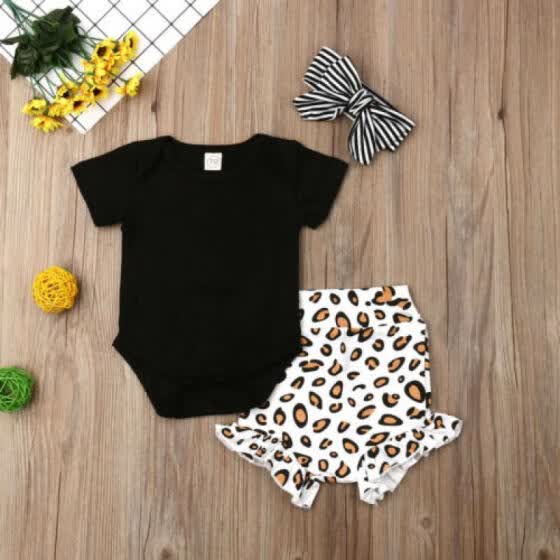 leopard print newborn girl clothes
