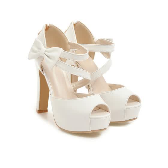 elegant chunky sandals