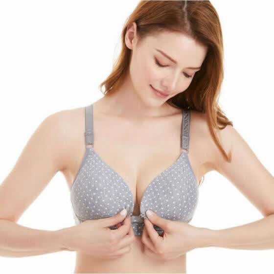 Shop New Seamless Nursing Maternity Bra Breastfeeding Removable