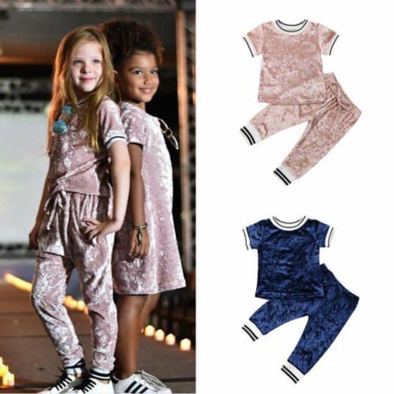 Toddler Baby Girl Floral Hooded Tops Shirt+Shorts Pants Tracksuit Outfit 2PCS UK