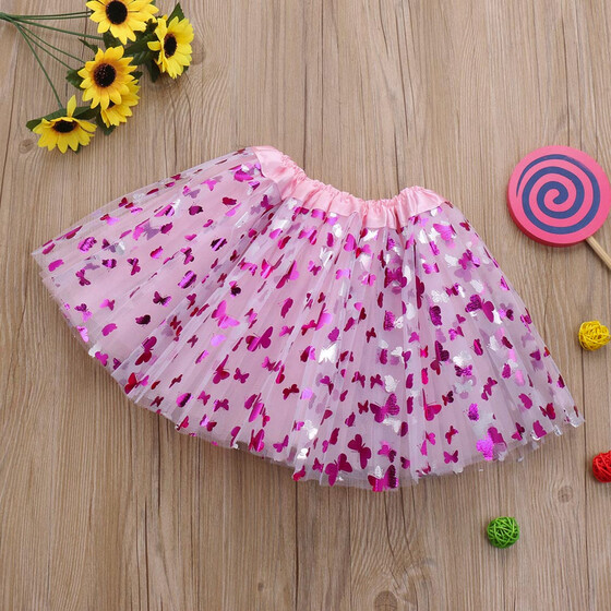 Fashion Baby Girls Kids Halloween Tutu Ballet Skirts Fancy Party Dance Skirt