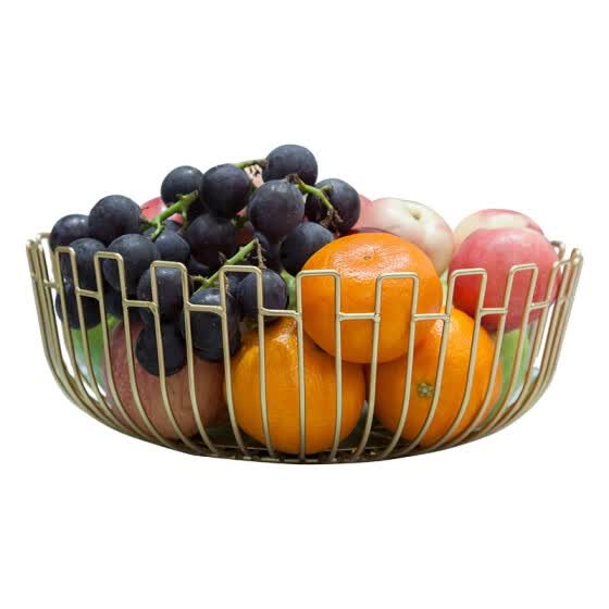 Shop Yuehong Modern Wrought Iron Fruit Bowl Home Fruit Bowl Nordic Style Simple 15409 Online From Best Furniture And Decor On Jd Com Global Site Joybuy Com