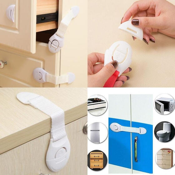 Child Infant Baby Kids Toddler Safety Fridge Drawer Door Cabinet Cupboard Locks