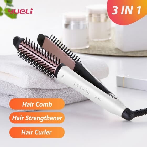 Shop Xiaomi Mijia Yueli Hair Curler Hairdresser Hair Straightener