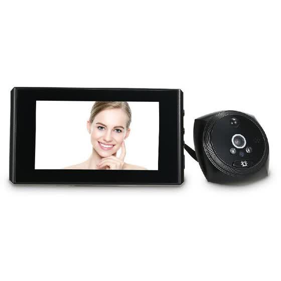 Shop 1 3mp Peephole Door Camera 4 3 Inch Color Lcd Screen Monitor