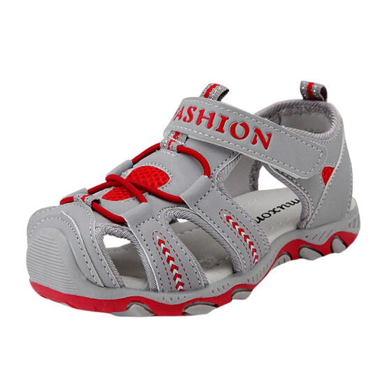 Children Kids Shoes Baby Boy Girl Closed Toe Summer Beach Sandals Shoes Sneakers