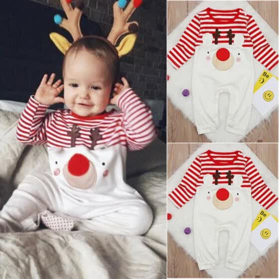 baby reindeer jumpsuit