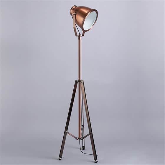Baycheer Hl371757 Copper Vintage Spotlight Led Floor Lamp With Baycheer Hl371757 Copper Vintage Spotlight Led Floor Lamp With Tripod