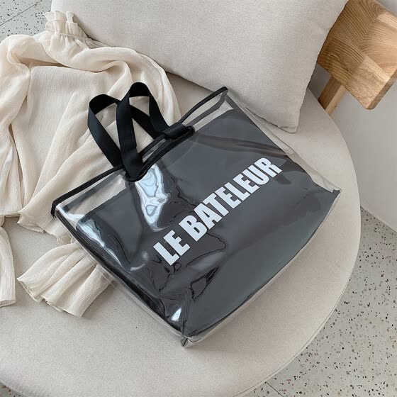 french transparent bag