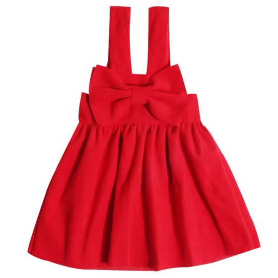baby girl red vest