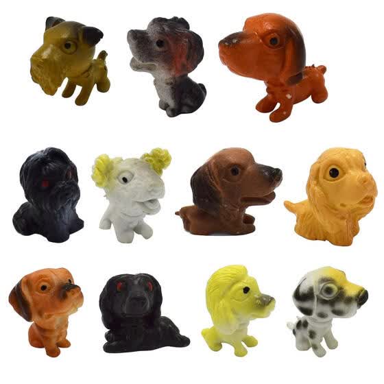 plastic puppy toys