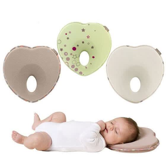 Shop Anti Roll Newborn Baby Foam Infant Memory Pillow Prevent Flat