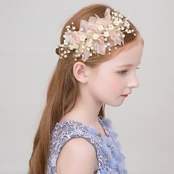 flower girl hair pins