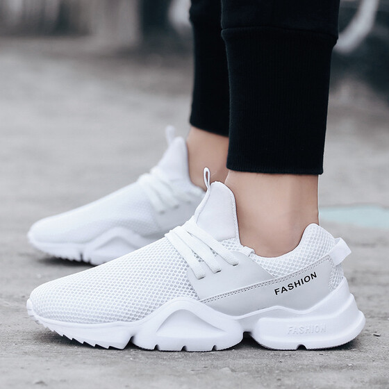 men's casual breathable athletic sports shoes