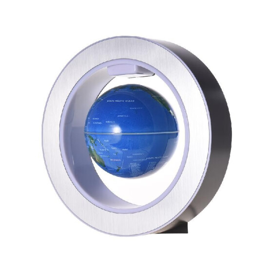 Shop 4 Inch Magnetic Levitation Floating Globe Lighting Blue Earth