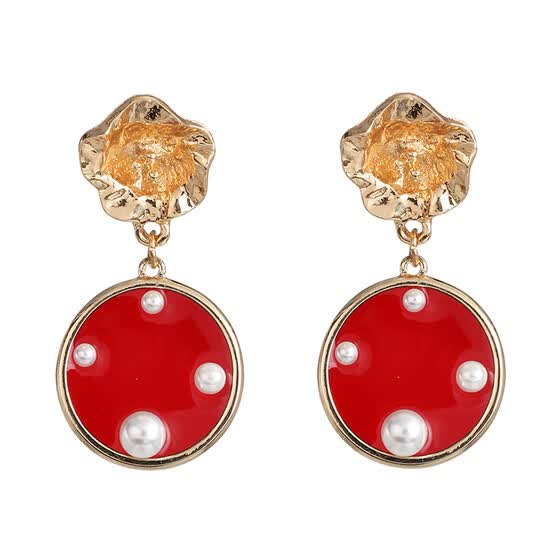 Fashion Cute Pearl Crystal Dangle Drop Earrings Women Fashion Cute Pearl Crystal Dangle Drop Earrings Women